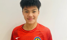 刘凯源本赛季西班牙加泰U16优选联赛首发18次，已打入9球
